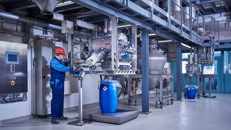 Komplettiertes Angebot für Vakuumförderung Das Testcenter von Gericke in der Schweiz.