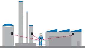 BLE-Beacons vernetzen kostengünstig Menschen, Assets und Systeme über eine Distanz von bis zu 200 Metern.