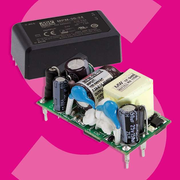 (9) Schukats Messedebüt Zum ersten Mal ist der Distributor Schukat auf der Embedded World vertreten. Er zeigt dort die kompakten Industrie-Netzteile der Serie IRM-01 bis IRM-60 von Mean Well für die Leiterplattenmontage. Sie erfüllen die EMV-Norm EN55032 Class B und benötigen keine zusätzliche externe Beschaltung. Außerdem stellt Schukat dort die medizinischen Netzteile MPM-05 bis MPM-30 von Mean Well für Leiterplatten vor. Sie verfügen über 2-MOPP-Isolation.