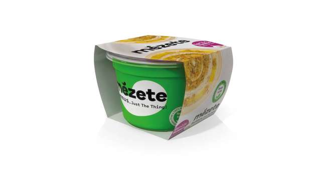 Unter der Marke Mézete werden aseptisch abgefüllte Hummus-Spezialitäten vertrieben, die bis zu 18 Monate ungekühlt lagern können.