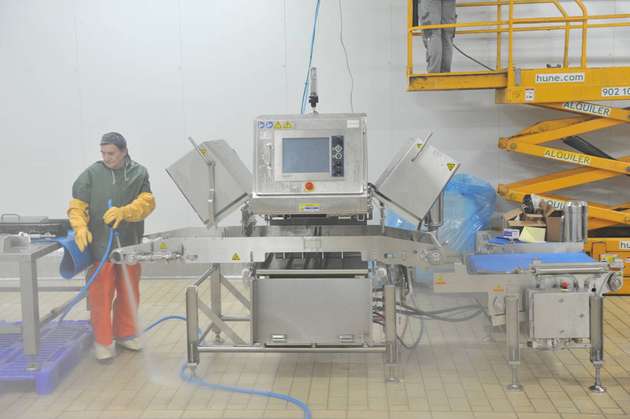 In der Lebensmittelindustrie eingesetzte Produktionssysteme müssen leicht zugänglich und gut zu reinigen sein. 