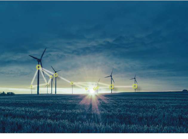 Auch bei der Überwachung von Windkraftanlagen können intelligente NeoMesh-Netzwerke den Betreibern und Wartungsunternehmen helfen.
