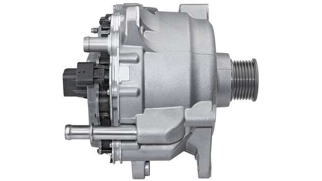 48-Volt-Riemen-Starter-Generator mit integrierter Leistungselektronik.