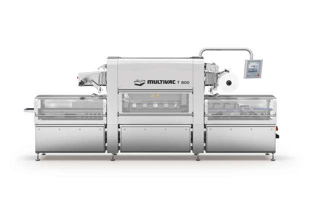 Hochleistungs-Traysealer T 800 für die Herstellung von MAP- und Multifresh-Vakuum-Skinverpackungen in großen Chargen 