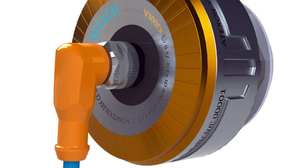 Der Spark Detektor von Atexon mit einem extra weiten 180-Grad-Sichtfeld und einem breiten Erfassungsspektrum zur Funkenerkennung ergänzt ab sofort das Safety-Portfolio von Hoerbiger.