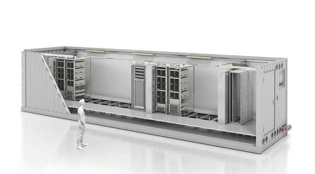 Im sofort einsetzbaren, schlüsselfertigen Cloud-Rechenzentrum von Rittal und Innovo Cloud sind von den IT Racks über die Klimatechnik bis hin zur Stromversorgung alle wichtigen Komponenten enthalten.