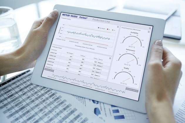 Die neue Datenerfassungs-Software Collect+ für stationäre Waagen sammelt Produktionsdaten der Wägestationen per Ethernetanbindung und stellt diese zentral für einen vereinfachten Zugriff in Echtzeit bereit.