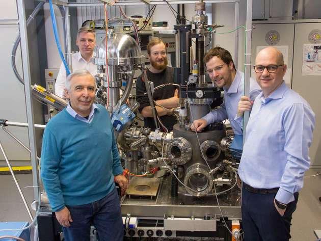 Das Team (v.l.n.r.): Yuri Suchorski, Johannes Bernardi, Johannes Zeininger, Martin Datler, Günther Rupprechter 
