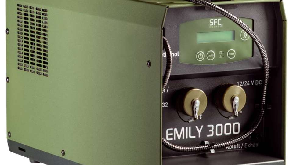 Emily 3000 sorgt für die mobile Stromversorgung von elektrischen Geräten in Führungs- und Funktionsfahrzeugen.