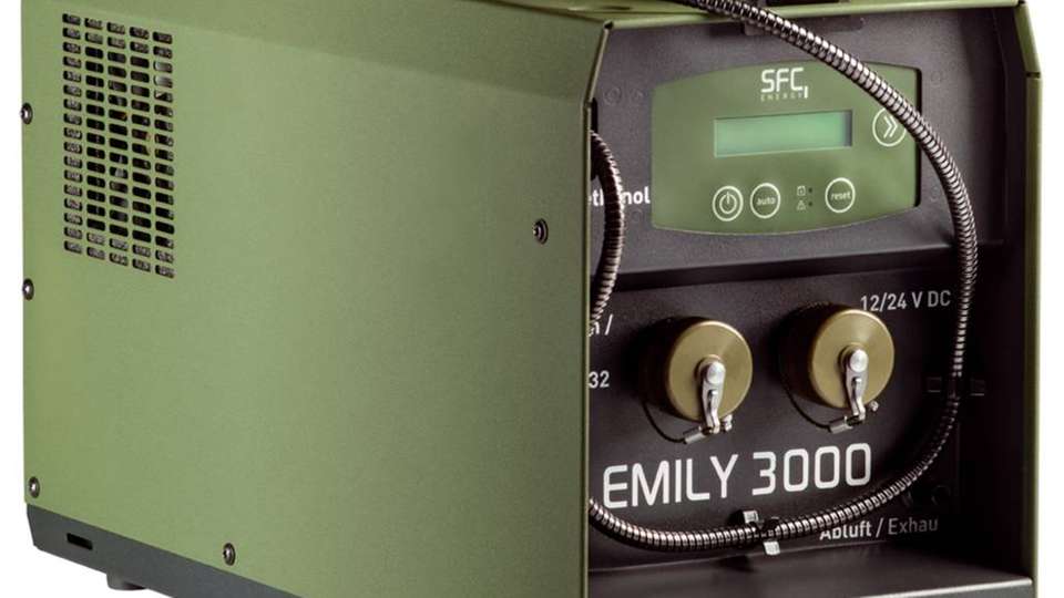 Emily 3000 sorgt für die mobile Stromversorgung von elektrischen Geräten in Führungs- und Funktionsfahrzeugen.