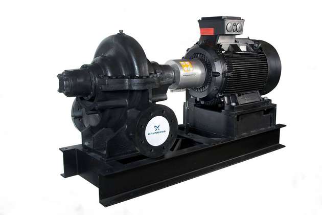 Neue einstufige Kreiselpumpe mit horizontal geteiltem Gehäuse des Typs HS