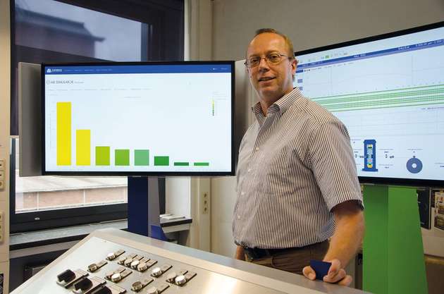 Roger Feist von Achenbach Buschhütten setzt auf Datenanalyse, um die Produktivität der Maschinen zu erhöhen.