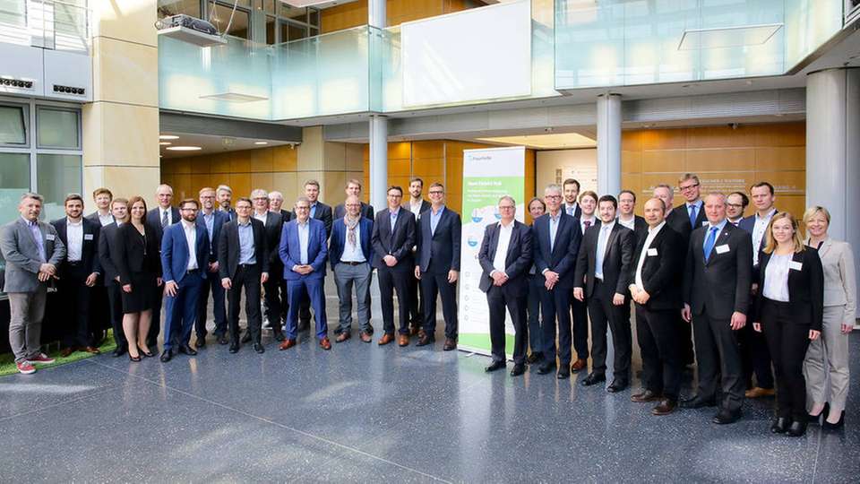 Die Gründung des Open District Hub am 09. April 2018 im Fraunhofer-Forum Berlin.