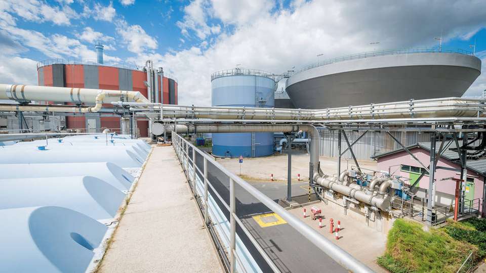 Die Abwasserreinigungsanlage im Industriepark Höchst ist bereits seit mehr als 50 Jahren in Betrieb.