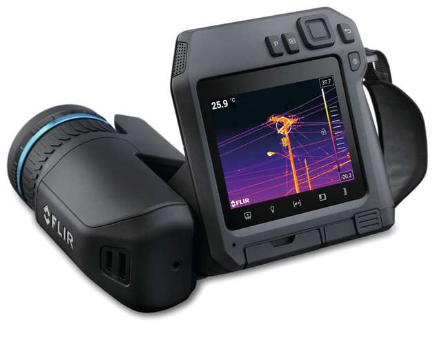 Bei der Flir 1-Touch Level/Span können Thermografen am Touchscreen einen kleinen Fokusbereich in einem Wärmebild auswählen.