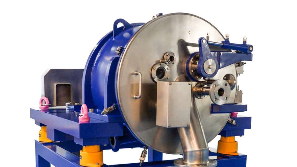 Die Horizontalschälzentrifuge H 630 C in Kompaktausführung