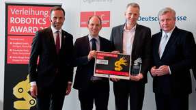 Die Heinz Berger Maschinenfabrik gewinnt den Robotics Award 2018.