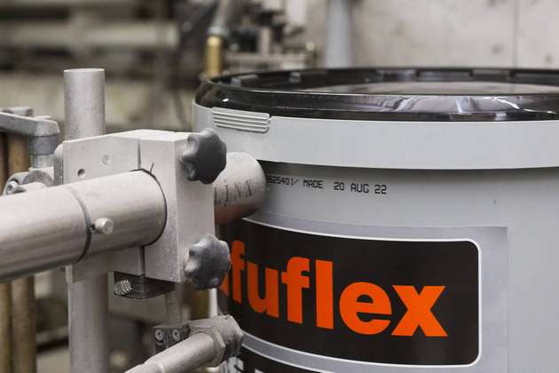 Der Druckkopf der Linx-Drucker ist vergossen und sehr robust.