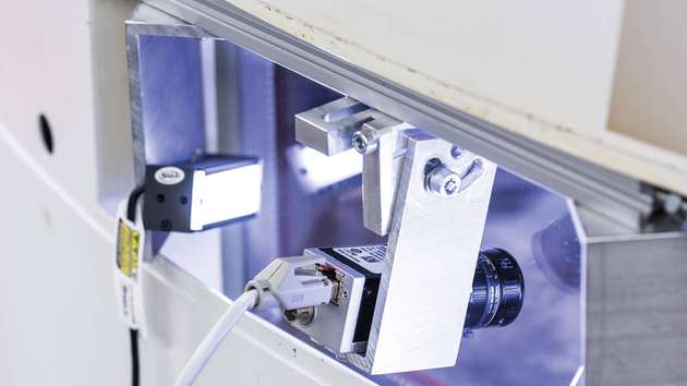 Das Inline-Qualitätskontrollsystem lässt sich einfach und flexibel außen an einem 3D-Drucker anbringen.