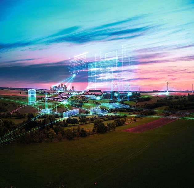 Eine Gesamtlösung für ein dezen­trales Energiesystem lohnt sich im Hinblick auf Kosten und Effizienz gleichermaßen.