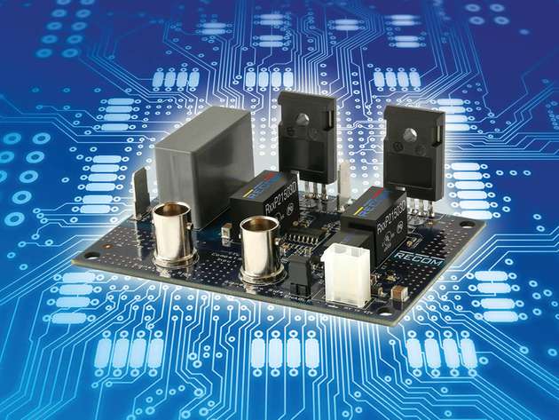 Das Referenzdesign R-REF01-HB hilft beim Vergleich der verschiedenen Technologien.