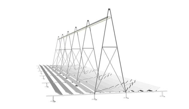 Während Parabolrinnenspiegel der Sonne mit leistungsstarken Hydrauliken nachgestellt werden, ermöglichen Fresnel-Kollektoren durch ihre leichte Bauweise eine wirtschaftliche Nutzung an Standorten, an denen große Flächen verfügbar sind.