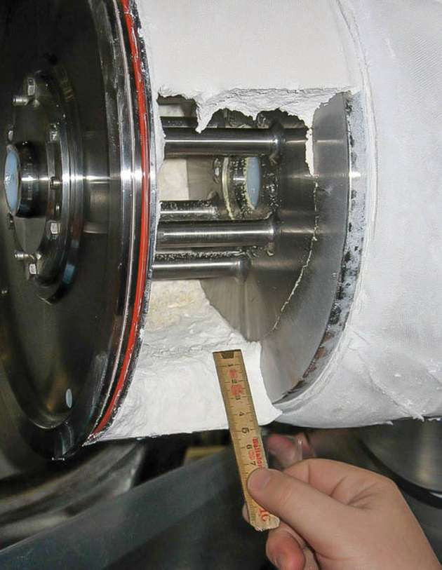 Vergleich zu einer leicht filtrierbaren Mischung