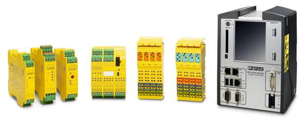 Sicherheitsgerichtete Automatisierungsprodukte von Phoenix Contact