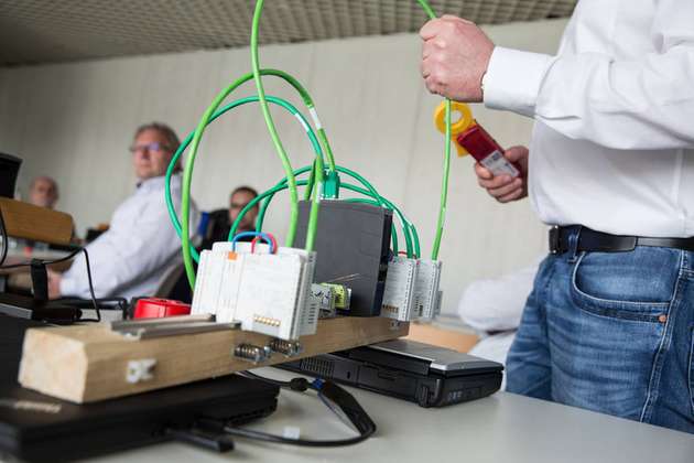 I-V-G Göhringer richtete auf der Veranstaltung Automatisierungstreff wieder ihre drei Workshops aus.