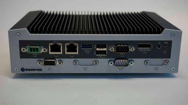 Der „RoboKeeper“ basiert unter anderem auf der Kontron KBox A-103.
