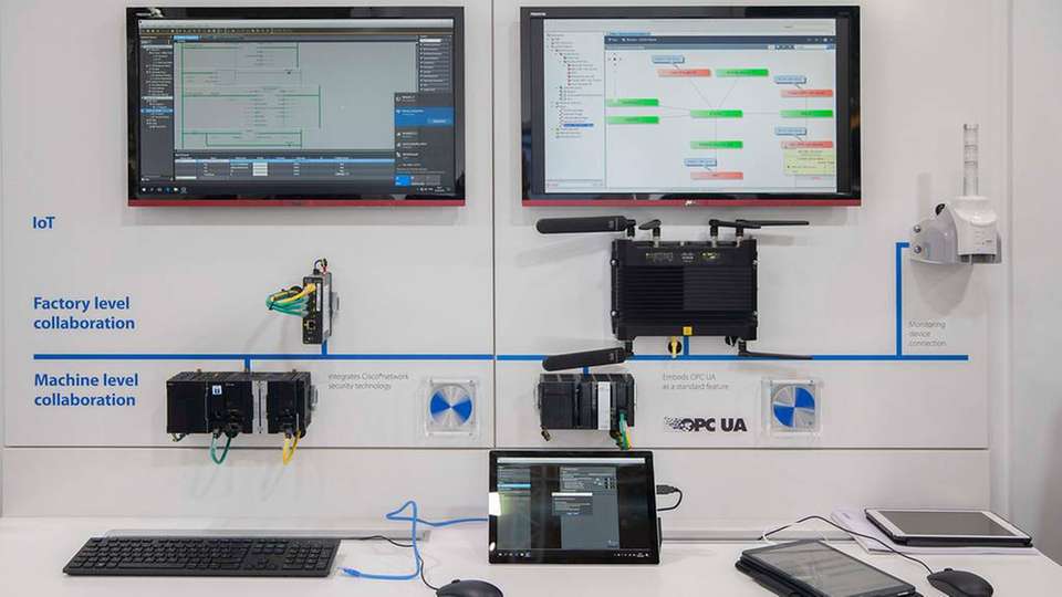 Omron arbeitet bei Innovationen für den Fertigungsbereich mit Cisco zusammen.