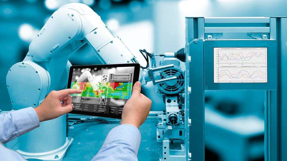Ein digitaler Zwilling im System Control and Innovation Lab.