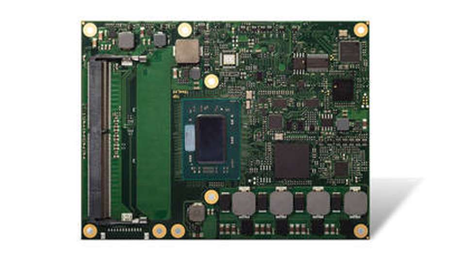 Das neueste COM-Express-Type-6-Benchmark-Modul: Das conga-TR4 mit AMD Embedded-Ryzen-Prozessor.