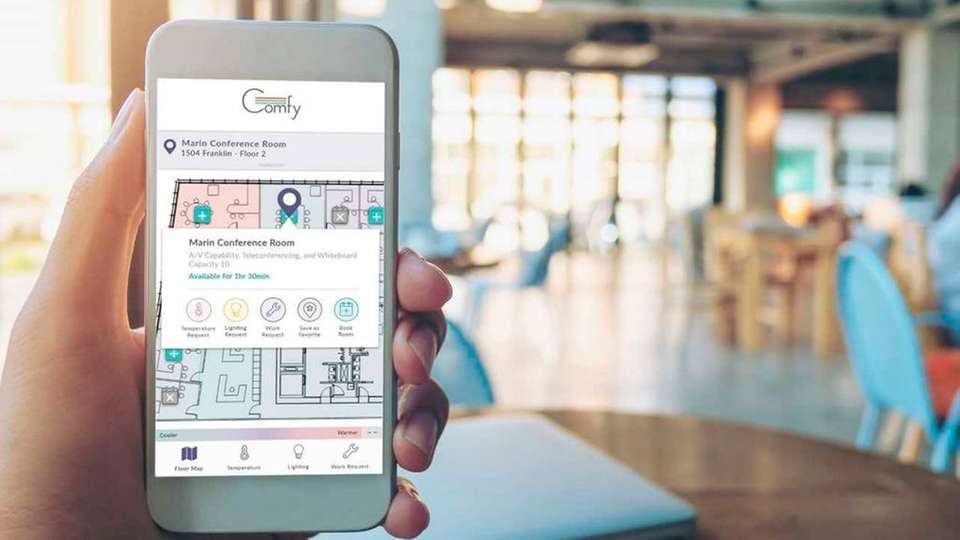Die Workplace-App Comfy wird Teil von Siemens.