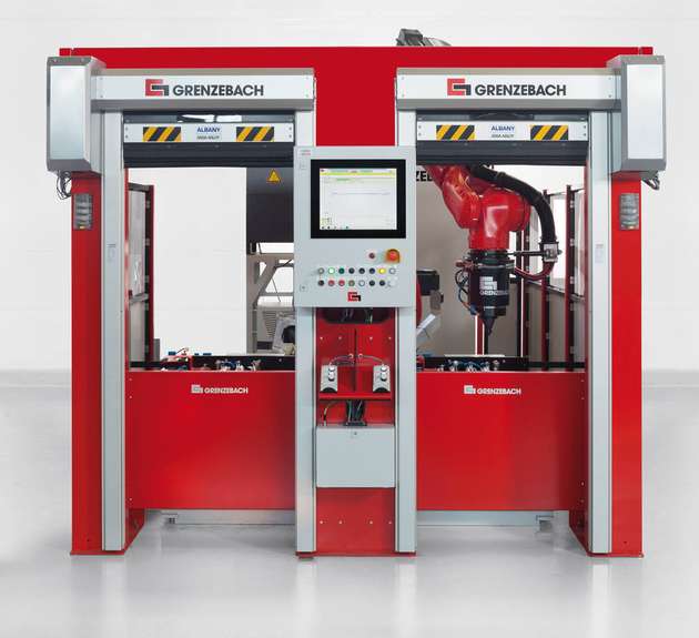 FSW-Anlage von Grenzebach dient zum Verbinden von technisch reinen Metallen, Legierungen und Mischverbindungen.