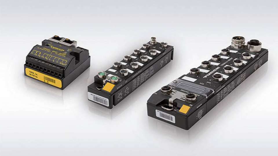 Turcks Beep-Konzept ermöglicht den Einsatz von bis zu 33 I/O-Modulen mit nur einer IP-Adresse.