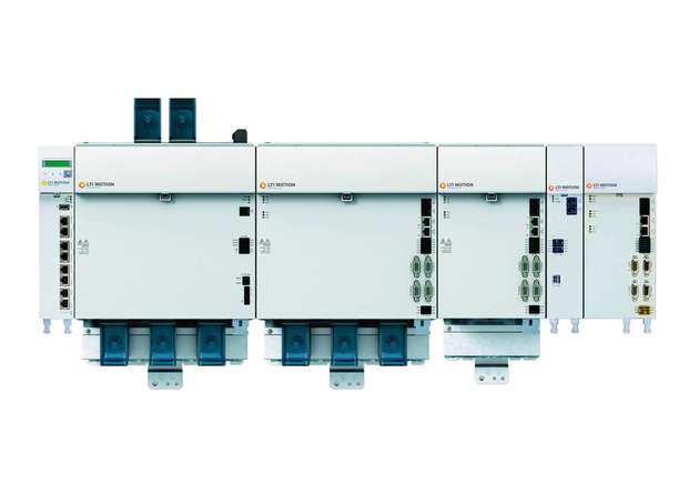 Das skalierbare Mehrachssystem SystemOne CM gibt es mit Servoregler-Baugrößen, die eine Nennleistung der Versorgungseinheit von 100 kW und ein Nennstrom des größten Achsreglers von 210 A zur Verfügung stellen.