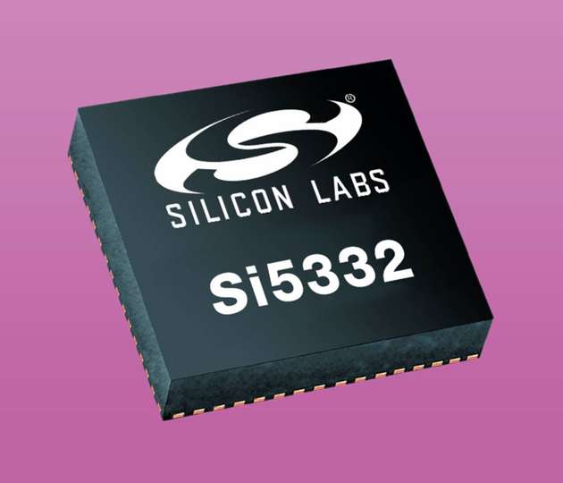 Leichteres Design, weniger Platz Silicon Labs hat zusätzliche Varianten seiner Taktgeneratoren Si5332 vorgestellt. Sie vereinen den Takt-IC und eine Quarzkristall-Referenz im gleichen Gehäuse. Das soll das Leiterplattenlayout vereinfachen. Außerdem sinkt der benötigte Platz. Der Quarz ist gegen externes PCB-Rauschen abgeschirmt, wodurch der Quarzbaustein Si5332 einen geringen Jitter von 175 fs RMS zwischen 12 kHz und 20 MHz bietet.