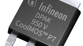 Die 950-V-CoolMOS P7-Superjunction-MOSFETs können beispielsweise in Beleuchtungsanwendungen oder Notebook-Adaptern eingesetzt werden. Hier zu sehen ist der 950-V-CoolMOS-P7-Superjunction-MOSFET im DPAK-Gehäuse.