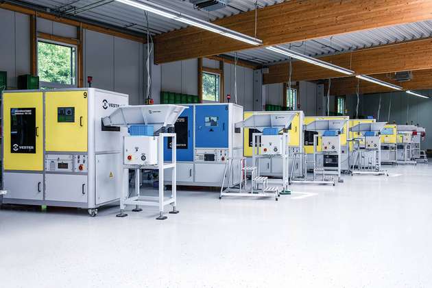 Mit Vester auf der sicheren Seite: Der Maschinenpark von pro-sort besteht aus neuen und modernisierten Anlagen.