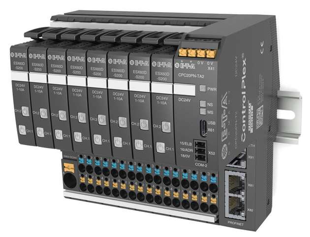Der der neue Buscontroller CPC20PN lässt sich dank des modularen Systemaufbaus leichter an die Kundenbedürfnisse anpassen.