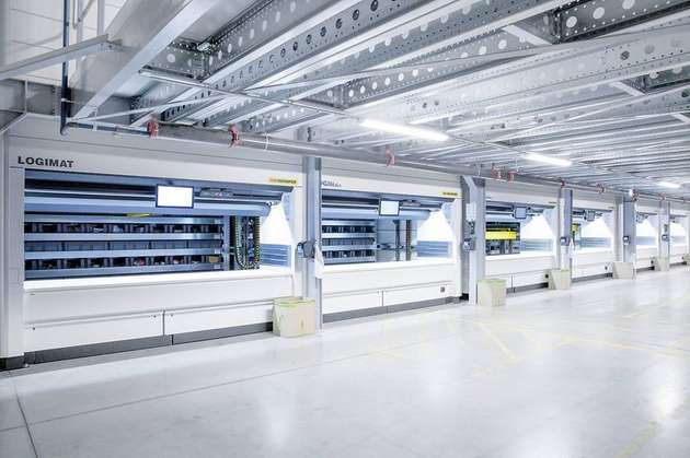 Der Lagerlift Logimat soll die vorhandene Lagerfläche optimal ausnutzen.