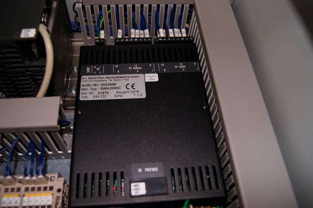 Die Wägesteuerungen Minipond 3F und Datapond 3F basieren auf Vorgängerversionen wie der abgebildeten SWA2000.