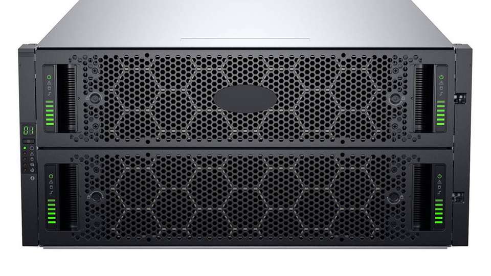 Der Dell EMC PowerVault ME4084.
