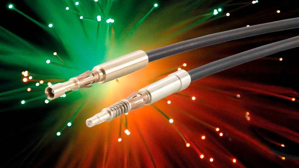 In Standardsteckverbindern bieten Lichtwellenleiter erhebliche Vorteile gegenüber elektrischer Signalübertragung.