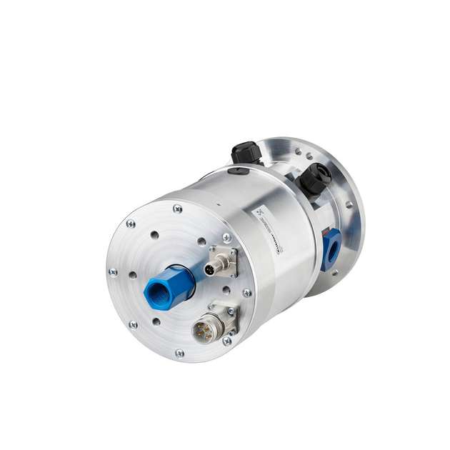 Der modular aufgebaute SR160-Schleifring überträgt Datenraten bis zu 100 Mbit/s.