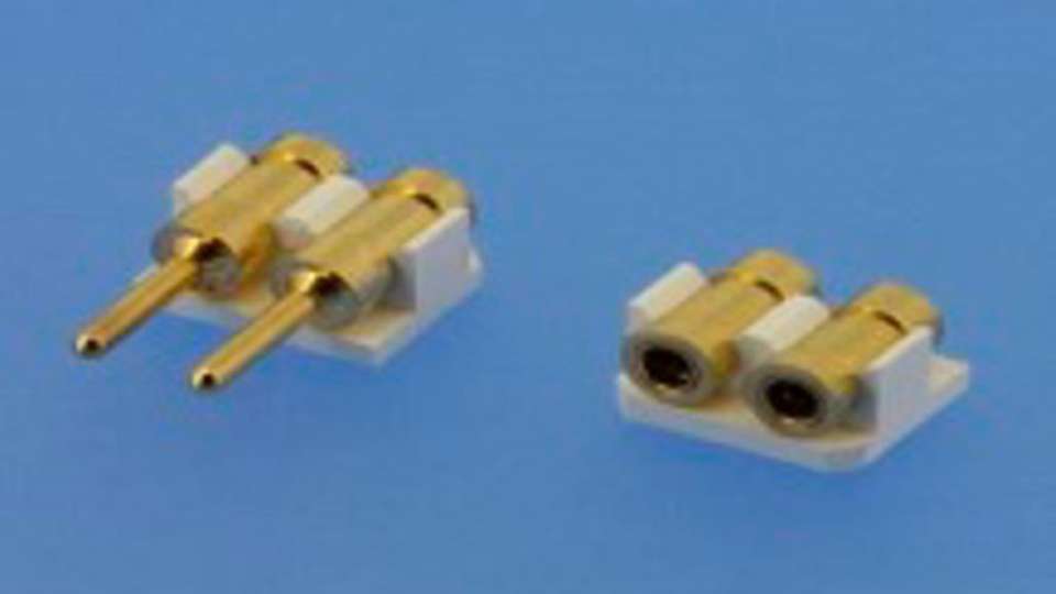 Klein und mit vergoldeten Präzisionskontakten ausgestattet: der LED-Leiterplattenverbinder aus der Serie 5255.