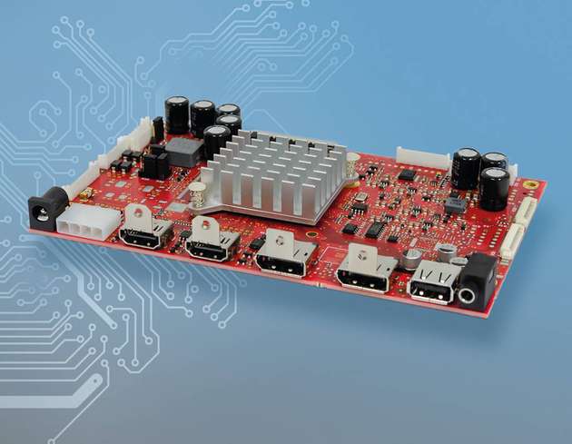 LCD Controller Board
Data Moduls Controller-Board-Serie eMotion wurde speziell für die Anforderungen aus der Industrie entwickelt. Umgebungslicht- und Näherungssensoren, sowie eine „Daisy Chain“-Funktion für Video-Wall-Applikationen können integriert werden. Die eMotion-Serie ist als komplettes LCD-Controller-Board-Kit inklusive aller Komponenten und in Budget-angepassten Bestückungsvarianten verfügbar. 