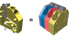 WE-Plus-Steckverbinder mit individueller Anpassung. Hier: farbkodierte Terminal Blocks.