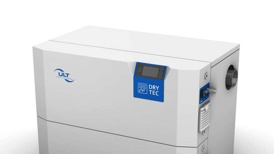 Der Dry-Tec 3.1 Arid von ULT soll durch einfachen Filterwechsel und diverse sicherheitstechnische Ausstattungen punkten.